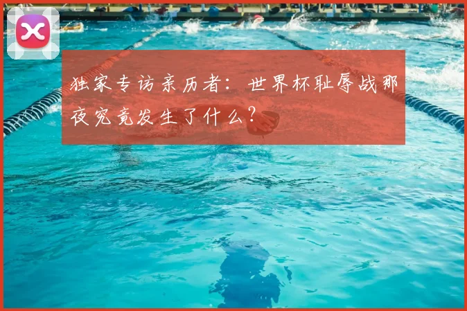 独家专访亲历者:世界杯耻辱战那夜究竟发生了什么?